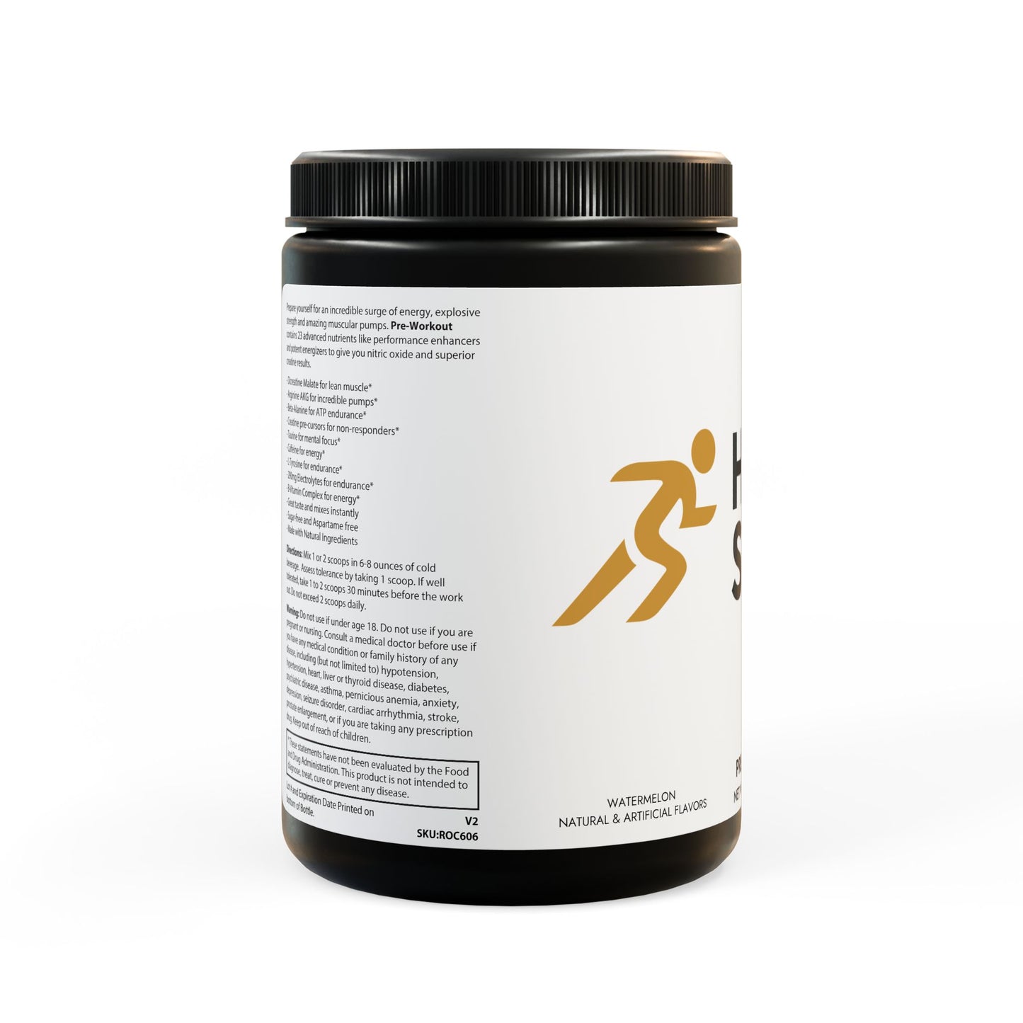Pre-Workout Supplement, Watermelon (300g, 10.58oz)