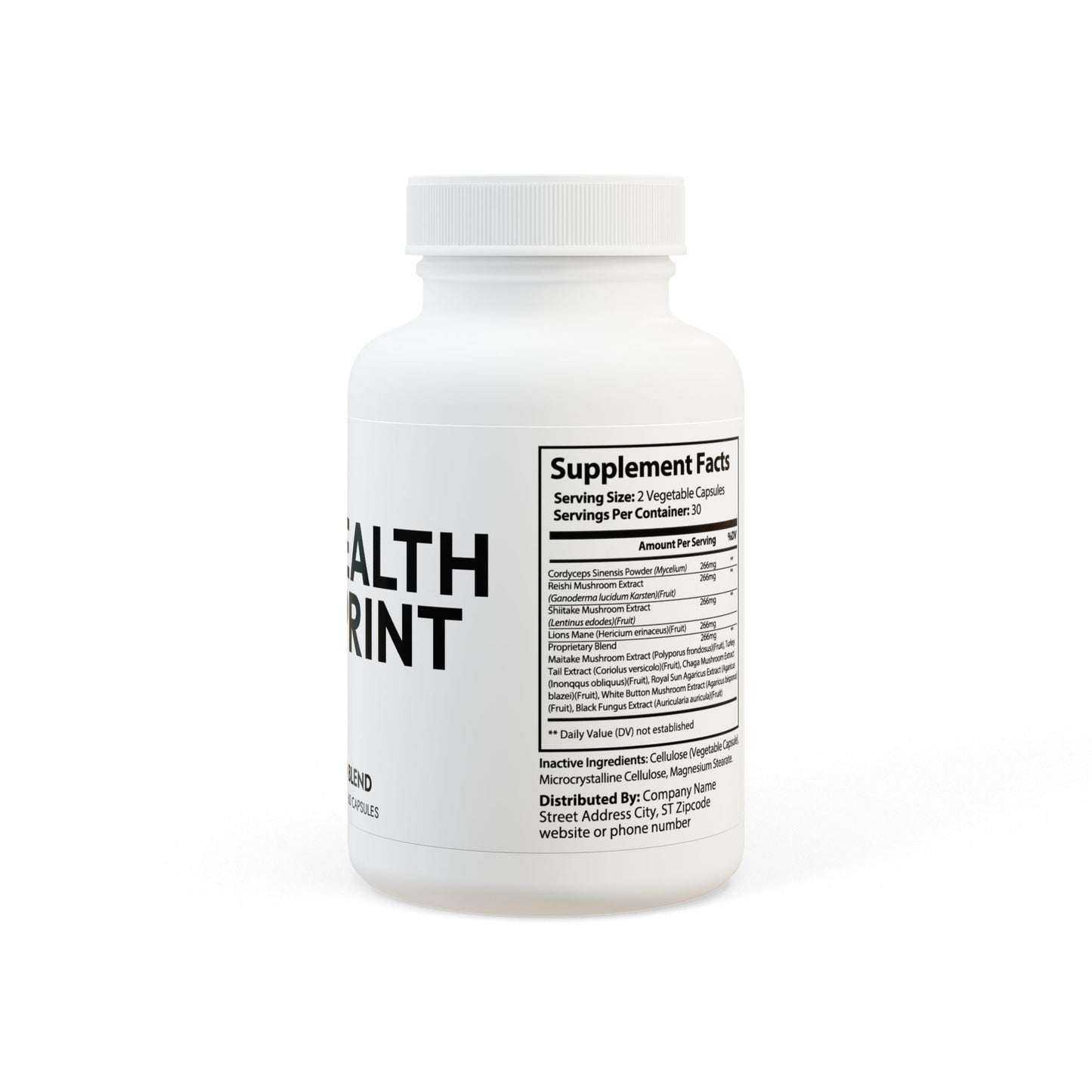 Mushroom Blend Supplement (60 Capsules)
