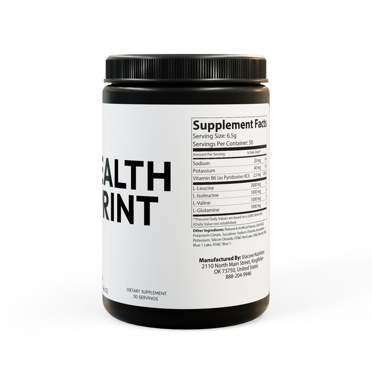 BCAA Supplement, Grape (325g, 11.46oz, 50 servings)