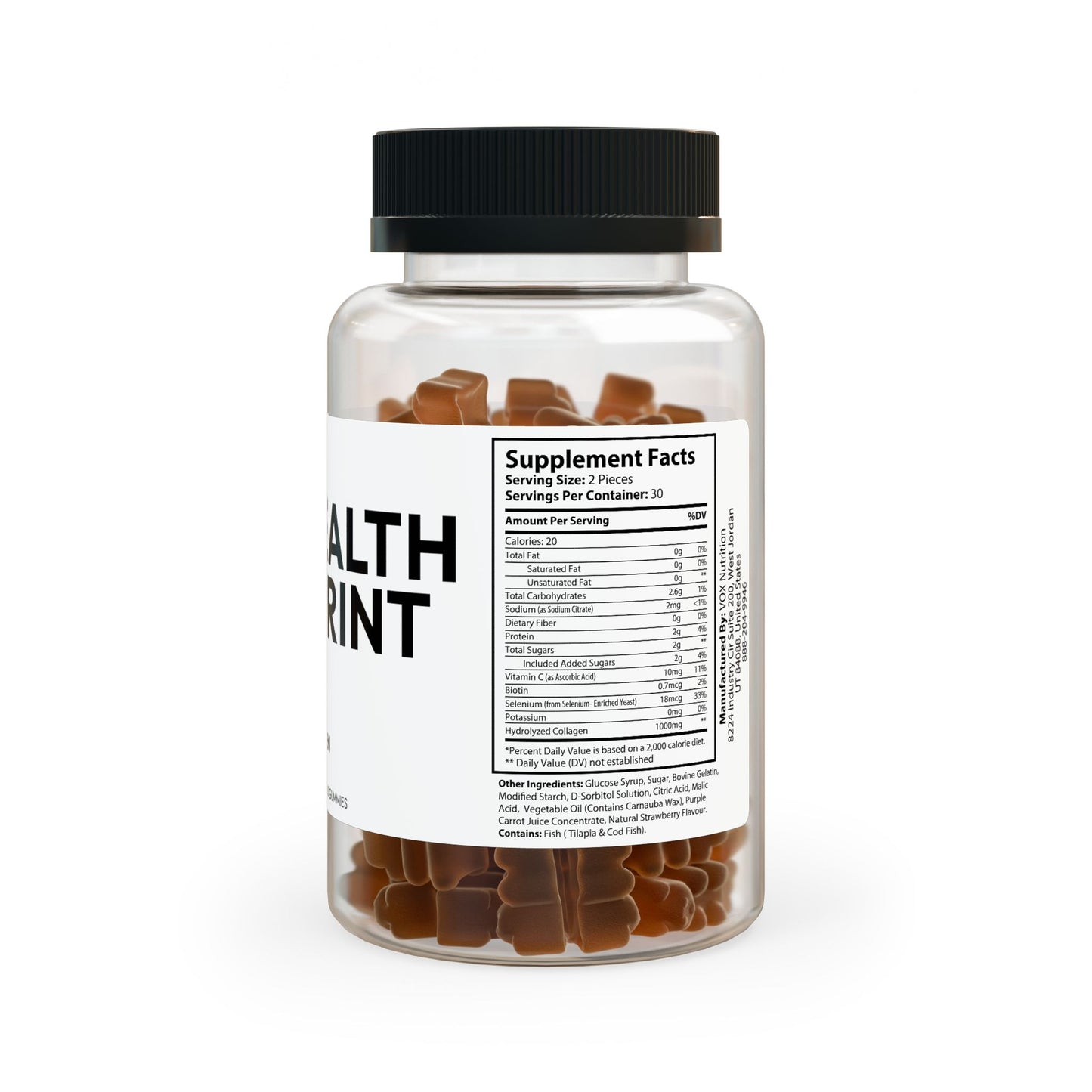 Collagen Gummies (60 Gummies)